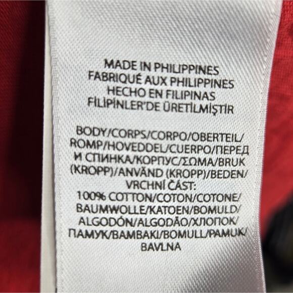 POLO by Ralph Lauren Graphic Muted Red T-Shirt Size Large - Picture 7 of 7